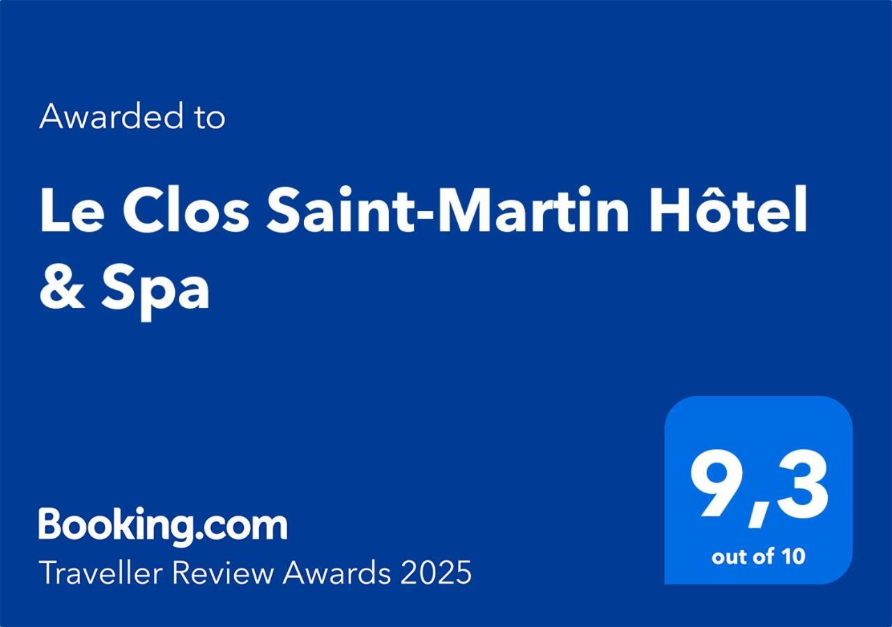 Le Clos Saint-Martin Hotel & Spa Exterior foto